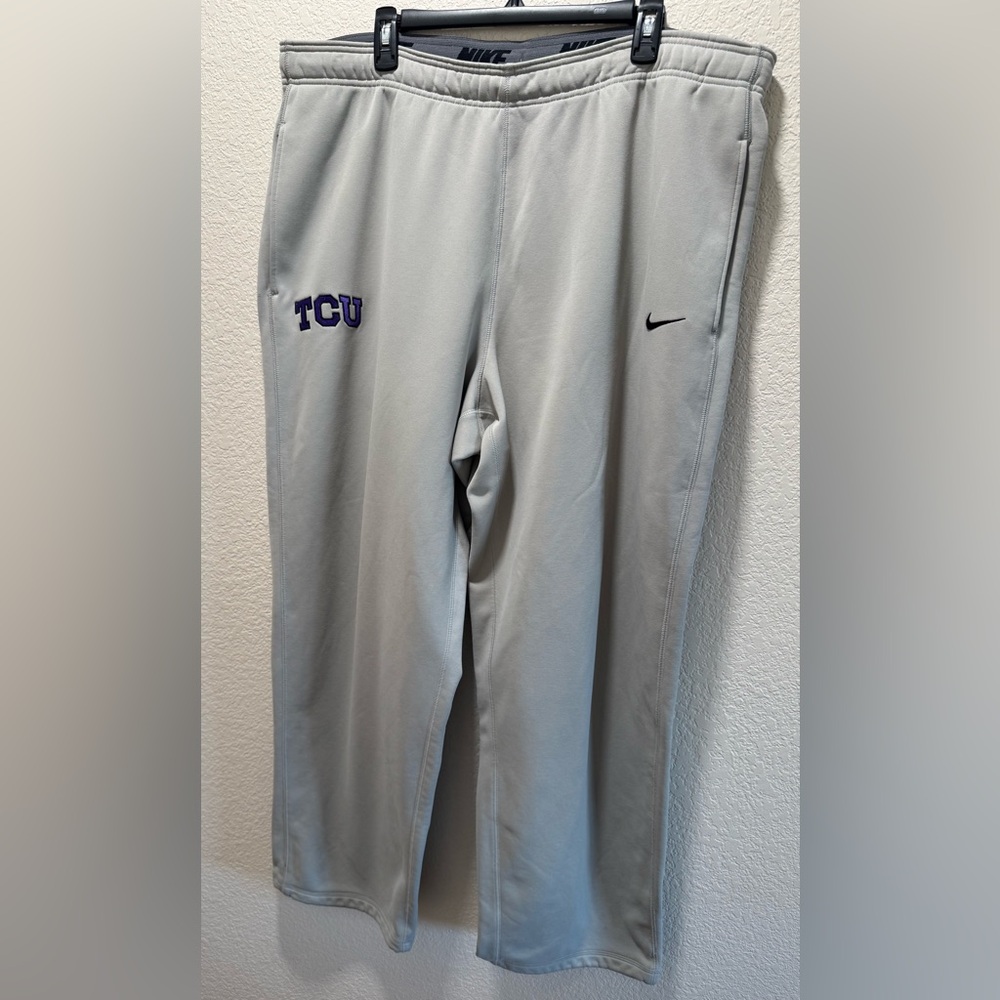 Nike x TCU Thermafit Drawstring Athletic Pants Size 3XL